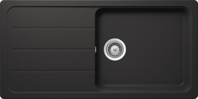 Kuchyňský granitový dřez SCHOCK FORMHAUS D-100L Nero